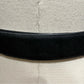 Chico’s Black Leather Adjustable Belt With Circle Metal Buckle Sm/Med