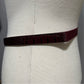 WHBM Burgundy Skinny Leather Sz-Medium
