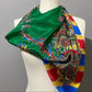 Oscar De La Renta Rainbow Silk Scarf