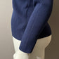 Appleseed’s Navy Ribbed Turtleneck Sweater Sz-Small