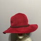 Olsenboye Red Toned Foldable Floppy Hat