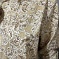 Jones New York Brown Leaf Print Cotton Button Front Shirt Sz-1X