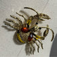 Gold Crab Brooch