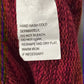 Jeanne Pierre Burgundy Red Turtleneck Sweater Size XL