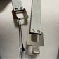 WHBM Burgundy Skinny Leather Sz-Medium