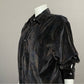 Jones New York Paisley Velvet Button Front Shirt Sz-1X