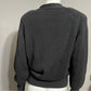 Vintage Designers Original Black 100% Cotton Cardigan Sz-Large