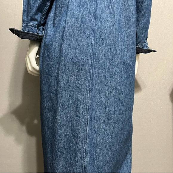 Vintage Ralph Lauren 100% Cotton Duster Jacket/Dress Sz-8