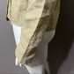 For The Republic Tan 100% Linen Jacket Sz-10