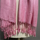 Pashmina Pink Silk Scarf