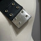 WHBM Partial Leather With Beaded Detail Sz-Medium