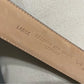 Liz Claiborne Vintage Navy With Gold Buckle Leather Belt Sz-Large