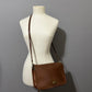 Vintage Coach Brown 9310 Crossbody Leather Handbag