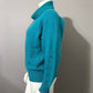 Vintage Keynotes Green Silk Lambswool Angora Rabbit Hair Turtleneck Sz-Large