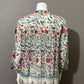 Roller Rabbit Cotton | Silk Floral Tunic Top Sz-Large