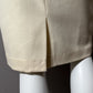 Vintage Chanavee Cream Wool Pencil Skirt Sz-4