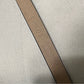 Chicos Chocolate Brown Thin Antique Gold Jeweled Leather Adjustable Belt