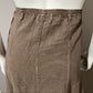 J.Jill Taupe 100% Cotton Corduroy Midi Flare Skirt Sz-Large
