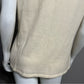 Tesori Cream 100% Cashmere Sweater Vest Sz-Large