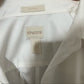 Chico’s White Cotton No Iron Button Front Shirt Sz-1 (Medium)