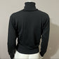 Ralph Lauren Black 100% Wool Classic Turtleneck Sz-Medium