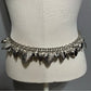 Silver Metal Heart Chain Belt OS