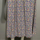 Vintage Rainbow Elastic Waist 100% Skirt Midi Skirt Sz-3X