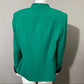 Vintage Kasper Green | Navy 3 button Blazer Sz-14