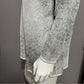 Nic & Zoe Linen Blend Crewneck Open Weave Sweater Sz-XL