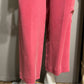 Vintage Via Seta Pink 2 Pc 100% Silk Pant Set Sz-8/10