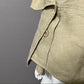 For The Republic Tan 100% Linen Jacket Sz-10