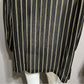 Lauren Ralph Lauren Black/Tan Stripe Silk Linen Shirt Sz-2X