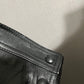 Demir Black Leather Made In Turkey Skirt Size Medium