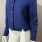 Vintage Field Manor Blue Boiled Wool Sweater Sz-14