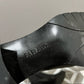 Enzo Angiolini Black Leather Square Toe Ankle Platform Boot Sz- 6 1/2M