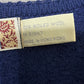 Vintage Field Manor Blue Boiled Wool Sweater Sz-14