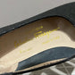 Vintage Salvatore Ferragamo Navy Flats Sz-6 1/2 M