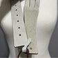 Burgundy Triple Layer Leather Lining Belt Sz-Small/Medium