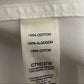 Chico’s White Cotton No Iron Button Front Shirt Sz-1 (Medium)