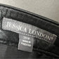 Jessica London Leather Fit & Flare Skirt Sz-20W