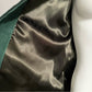 Vintage Arella Green Suede Leather Zip Up Jacket Sz-Large