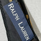 Ralph Lauren Fall Theme Brown Silk Scarf