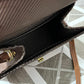 Brown Leather Western Style Handbag
