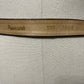 Vintage Accessocraft Taupe Double XX Skinny Leather Adjustable Belt