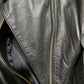 Vintage Begedor Made In Italy Fringe Leather Jacket Sz-Small