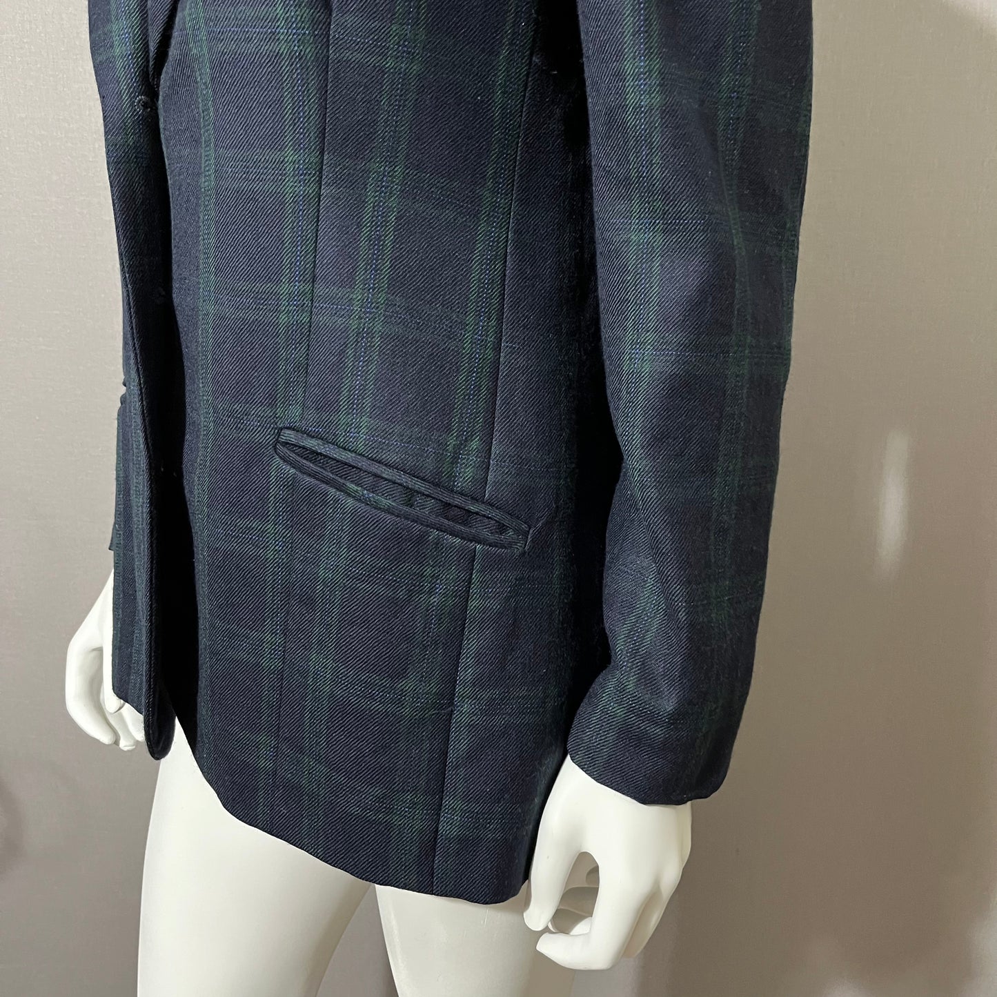 Talbots Plaid Petites Blazer Sz-10P