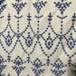 Sundance White | Blue Eyelet Scalloped Hem Top Sz-Large