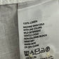 Tommy Bahama White Linen Button Down Shirt Sz-Large