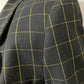 Vintage JH Collectibles Black with Gold Metallic Windowpane Blazer Sz-6