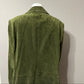 Lord & Taylor Green Suede Leather Blazer/Jacket Sz-22W